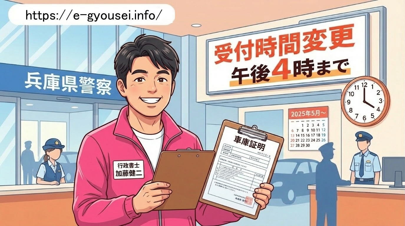 車庫証明の警察署